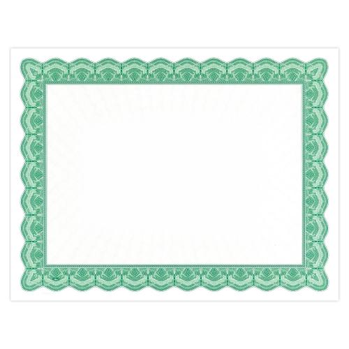 Certificate Awards Green Bright Impressions Certificate Paper Award Certificate Paper