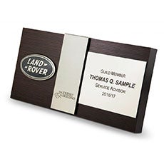 Land Rover Automotive Advisor Guild Plaque Land Rover Automotive Advisor Guild Plaque
