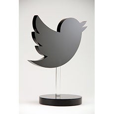 Twitter Logo Award Twitter Logo Award