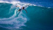 Surfer Gliding