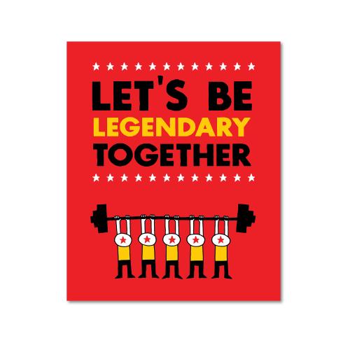 Poster Motivazionale Empire 'Teamwork' Con Cornice Inclusa - 61x91,5 Cm, Multicolore, Con Vetro Acrilico E Pannello MDF