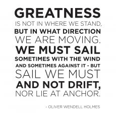 Greatness Block Vinyl Wall Decal - Vinyl Wall Decals