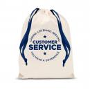 Customer Service Drawstring Gift Bag