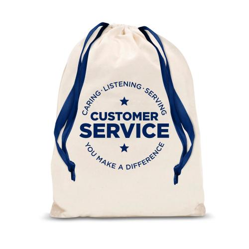 Customer Service Drawstring Gift Bag 754857 Successories