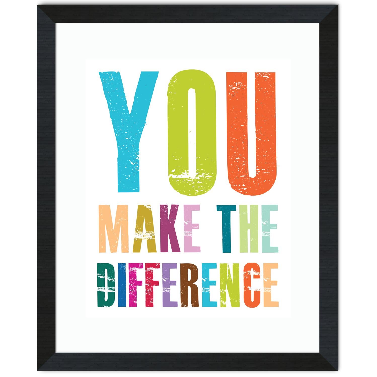 you can make a difference poster contest