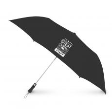 Employee Gifts - Behind Every Great School 58" Arc Telescopic Folding Umbrella