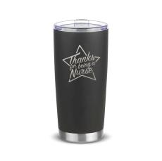 The Joe - Thanks Nurse Star 20oz. Stainless Steel Tumbler - Nurses Gifts