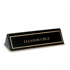 Employee Gifts - Ebony Piano Finish Nameplate