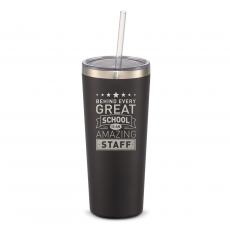 The Joe Straw - Behind Every Great School 20oz. Stainless Steel Tumbler - Joe Straw