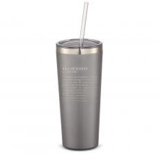 The Joe Straw - Leadership Definition 20oz. Stainless Steel Tumbler - Drinkware