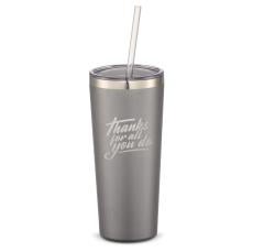The Joe Straw 20oz Stainless Steel Tumbler Personalized Appreciation Gift