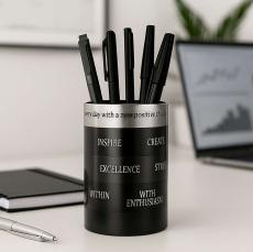 Positive Spin Pen Cup - Employee Gifts