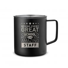 Behind Every Great School 14oz. Travel Camp Mug - Camp & Travel Mugs