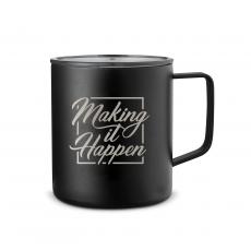 Make it Happen Square 14oz. Travel Camp Mug - Camp & Travel Mugs
