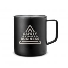 Safety is Our Business 14oz. Travel Camp Mug - Camp & Travel Mugs