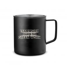 Teamwork Dream Work 3D 14oz. Travel Camp Mug - Camp & Travel Mugs