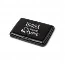 Thanks for Being Awesome Aluminum Tech Wallet