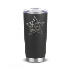 The Joe - Thanks Nurse Star 20oz. Stainless Steel Tumbler - Nurses Gifts