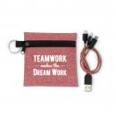 Teamwork Makes the Dream Work USB Cable Set