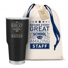 Yeti & Joe Tumblers - The Big Joe - Behind Every Great School 30oz. Stainless Steel Tumbler