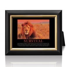 Employee Gifts - Survival Lion Desktop Print