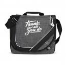 Thanks For All You Do Heathered Messenger Bag