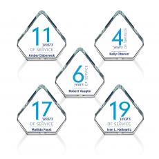 Years of Service Personalized Diamond Mini Rave - Mini Raves