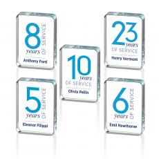 Years of Service Personalized Rectangle Mini Rave - Mini Raves