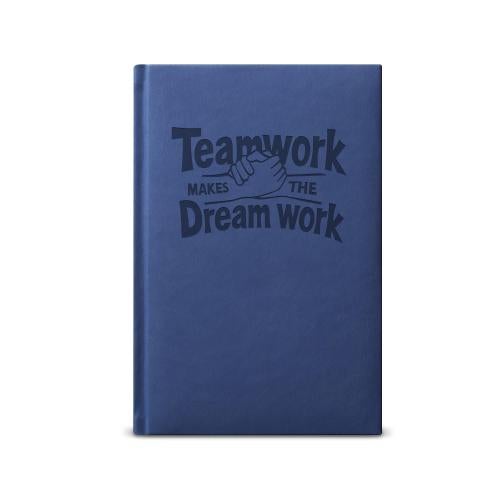 Corporate Gifts - Journal Books - Teamwork Dreamwork Hands - Athena Journal