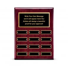 Rosewood Perpetual Plaque - Plaque Awards