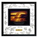 Power of Attitude Framed Signature Motivational Poster