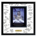 Power of A Leader Framed Signature Motivational Poster
