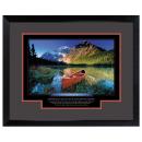 1.5 in. Satin Black Wood with Mats 1.5 in. Satin Black Wood with Mats