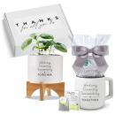 Thank You Gift Box - Modern Planter & Mug with Starbucks