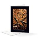 Excellence Wood Carving Greeting Cards (25 Pack)