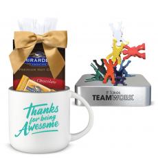Awesome Gift Box - Teamwork Fun Motivation Set - Care Packages