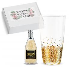 Thank You Gift Box - Celebration Glass & Champagne Jelly Beans