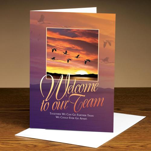 Corporate Gifts - Shop by Occasion - Welcome Gifts - Welcome Geese Greeting Cards (25 Pack)