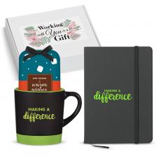 Holiday Gift Set - Making a Difference Matte Mug Gift Set