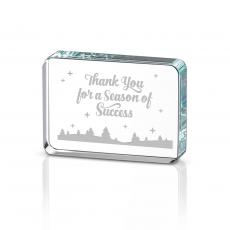 Employee Gifts - Season of Success Holiday Rectangle Mini Rave