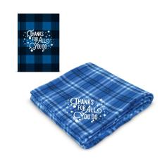 Thanks for All You Do Plaid Blanket & Notebook Set - Shop by Occasion