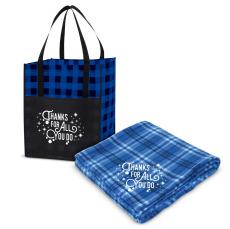 Thanks for All You Do 4 Piece Value Plaid Set - Holiday Gifts