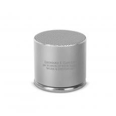 Silver Mini Speaker & Power Bank Personalized Set - Speakers
