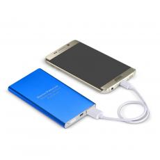 Black Personalized Metal Power Bank - Tech Accessories