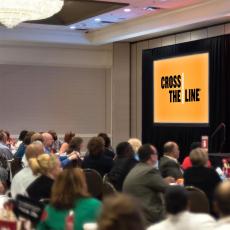 Cross The Line PowerPoint Download - Videos & Presentation