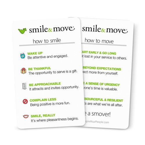 Smile & Move® Pocket Cards (10 Pack) InspireYourPeople - Pocket Cards - Smile & Move® Pocket Cards (10 Pack)