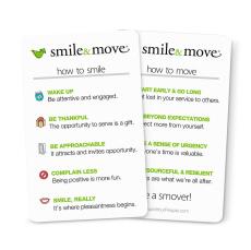 Smile & Move Pocket Cards (10 Pack) - Closeout and Sale Center