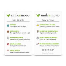Smile & Move Pocket Cards (10 Pack) - Closeout and Sale Center