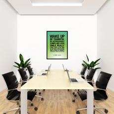 Smile & Move 18x24 Poster - Green - Smile & Move