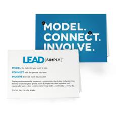 LEAD Simply Greeting Card Pack (25 Pack) - Books & Gear